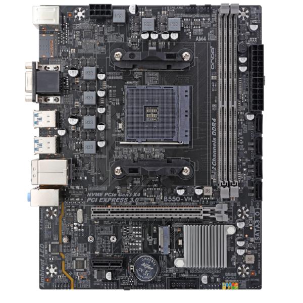 ETEK AM4 Socket Micro-ATX Motherboard For AMD Ryzen CPUs Dual-channel DDR4 3600MHz PCIe 4.0*16 Slot