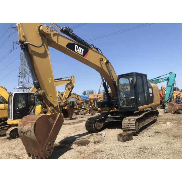 Yellow Environment Friendly 320E Cat 20 Ton Excavator