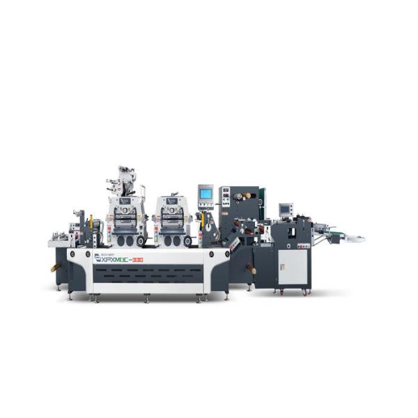 Double Station Flatbed Hot Stamping And Die Cutting Machine High Precision Mdc-330