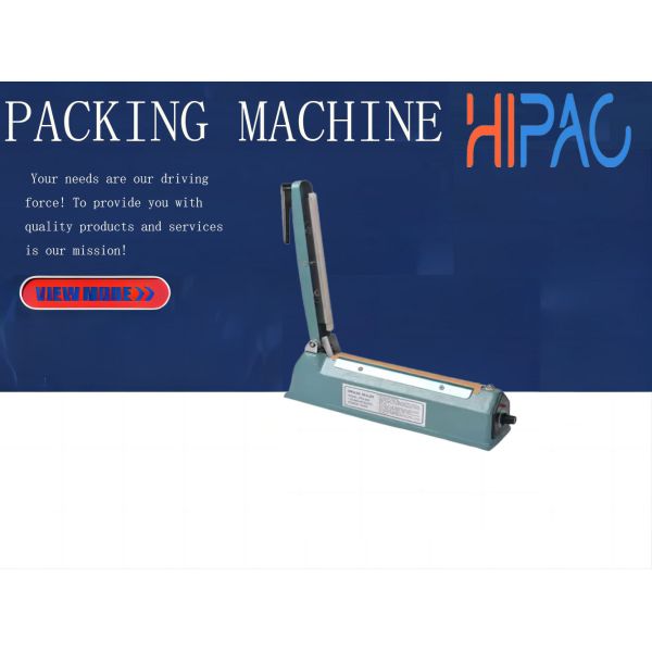 Hipac 400mm Aluminum Hand Press Sealing Machine Plastic Film Sealer