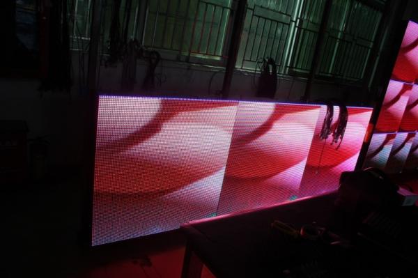 Quality 1024x768 Outdoor Advertising LED Display Screen RGB Full Color 1280 Refresh Rate for sale
