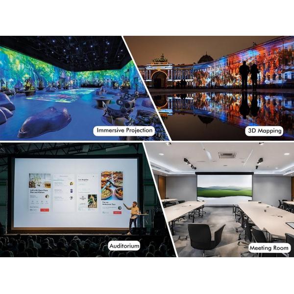 Outdoor Large Venue Engineering Projectors 15000 Lumen LCD Laser WUXGA Projector