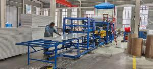 Buy cheap Rock Wool Insulated 0.3mm Sandwich Panel Roll Forming Machine product