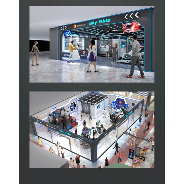 9d Vr Simulator Cinema Full Snese Virtual Game Flight Simulator Machine