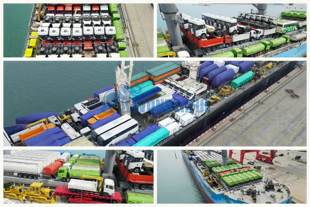 Full Compact Tractor 3 Axle Enclosed Rear Covered Construction Mining Engineering Hydraulic Fluid Open Top Dump Custom Heavy Duty Tipper Trailer