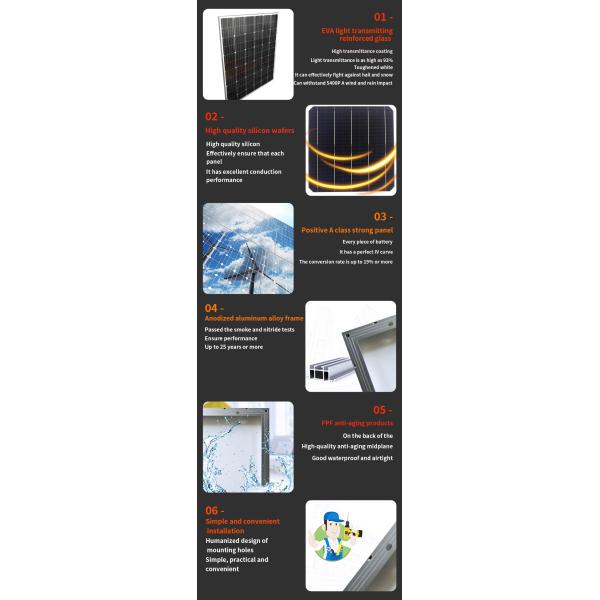 500W 300 Watt Flexible Monocrystalline Solar Panel