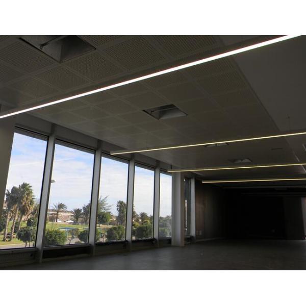 5000K Office Surface Mounted Linear LED Lights 50 Watt Energy Saving