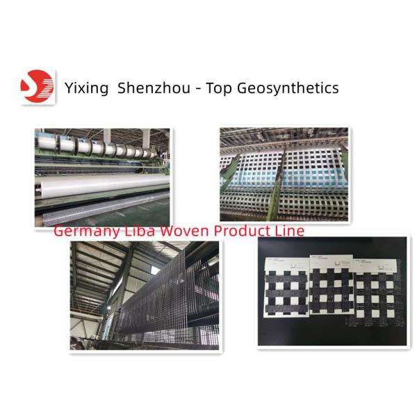 UX BX Reinforce Polyester Mesh Geogrid Stabilizing Foundation Slope Road Construction