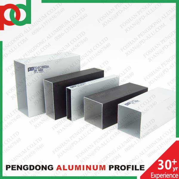 Customizable Cutting Service Wooden Grain Colour Aluminium Profiles For Wardrobe Sliding Door Frame Track Rail Top Bottom