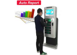 China Electronics Charging Station Mobile Charge Kiosk Auto Report Function Wifi Connection on sale