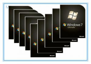 China DVD 32 Bit / 64 Bit Home Microsoft Windows 7 Ultimate Product Key Softwares OEM on sale