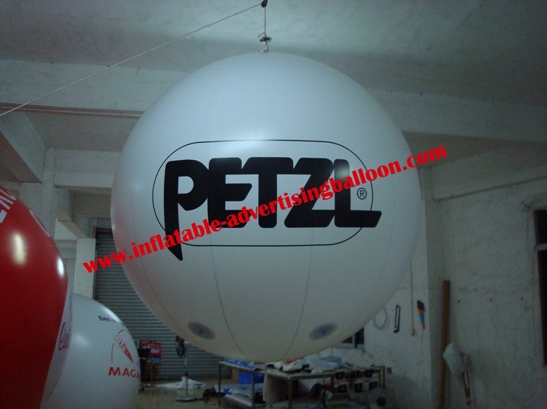 Buy cheap 0.4mm Fireproof PVC Advertising Helium Balloons With Digital Printing For Trade Show product