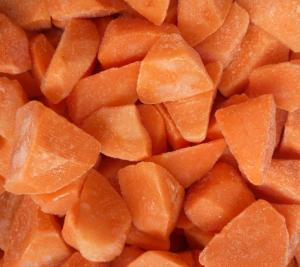 Buy cheap Full Nutritions Contained Frozen Diced Carrots Fresh Vegetable Frozen Process Flow product