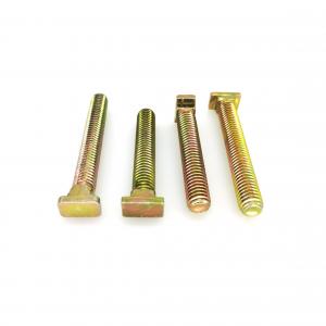 Buy cheap M8 M6x15mm T-Bolts T Type Screw Square Flat Head For Mounting Rails 10-20mm product