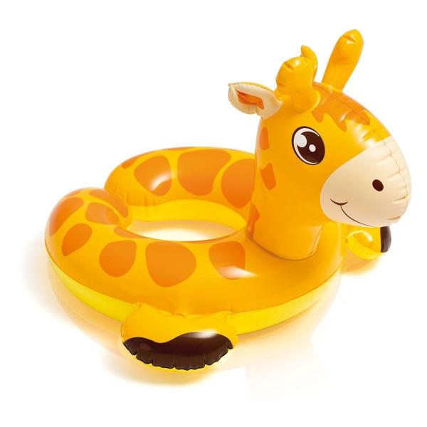 Quality Cartoon Animal Baby Swimming Ring , Swimming Pool Inner Tubes 0.25mm Thickness for sale