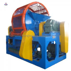 Buy cheap Automatic Used Car Tyre Shredding Machine Double Shaft Plastic Waste Tire Shredder product