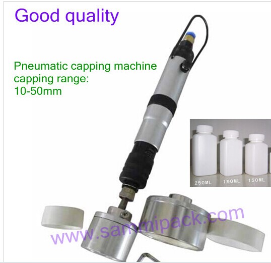 Handheld Pneumatic Screw Capping Machine Manual For Pet Bottle