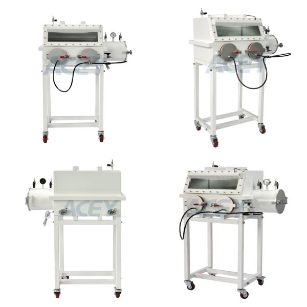 Stainless Steel Vacuum Glove Inert Gas Operation Box for Battery Laboratory Research