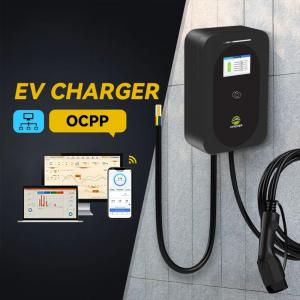 Buy cheap 16/32A 1/3 Phase Wallbox Home Electric Car EV Charging Station IEC 62196-2 22KW 11KW 7KW product