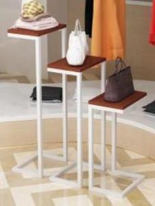 Buy cheap Simple Modern Furniture Store Display Fixtures , Black Metal Cloth Display Stand product
