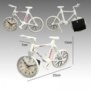 China Novelty bike shape table clock For home decoration on sale
