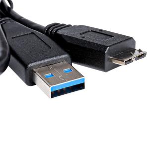 China Black USB3.0 RJ45 Extension Cable Charging Data Transfer Cable on sale