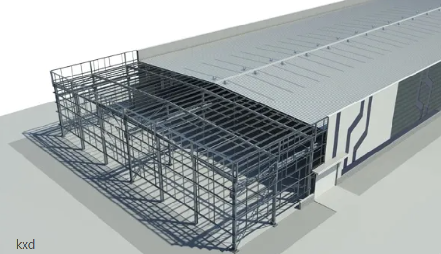 Demountable Galvanized Light Steel Structure Building with Customizable Design for Industrial Use
