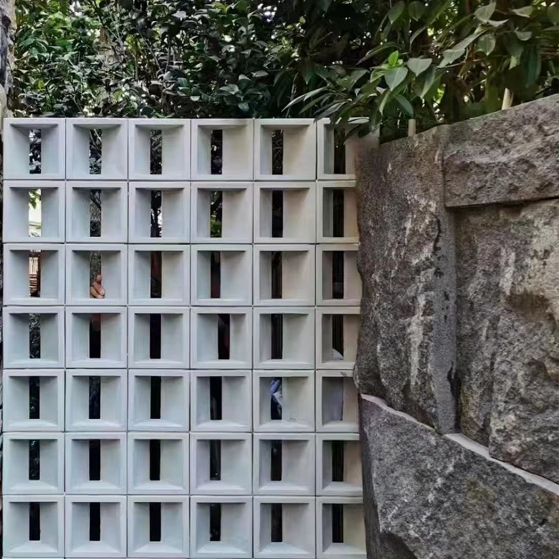 Perforated Cement Breeze Blocks Architectural Decorative Concrete Blocks for Hotel & Residential Feature Wall