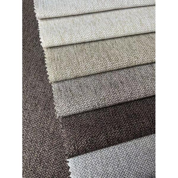 Woven Linen Sofa Fabric Breathable Waterproof For Home Textile