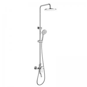 Buy cheap Brass Bathroom Hand Shower Set With Slide Bar 3 Function product
