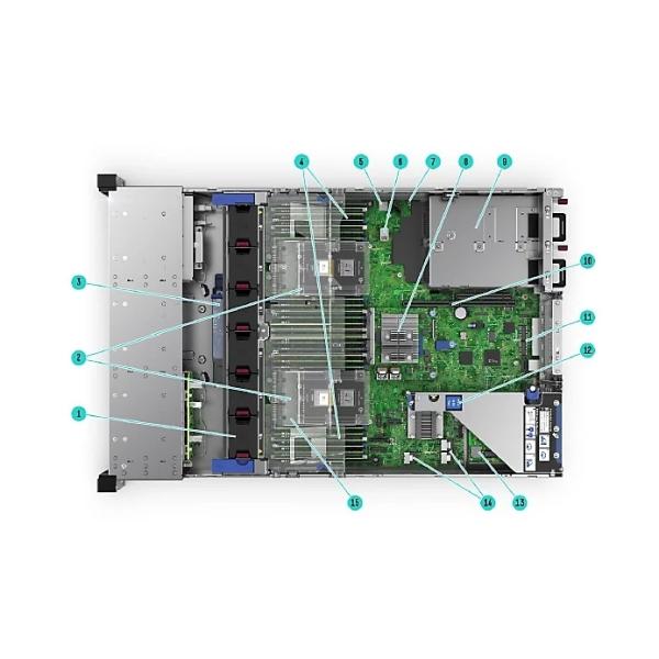 Original Server Hpe Proliant Dl380 Gen10 G10 Plus Computer Used Mountable Sql Servidores 2u Rack Server