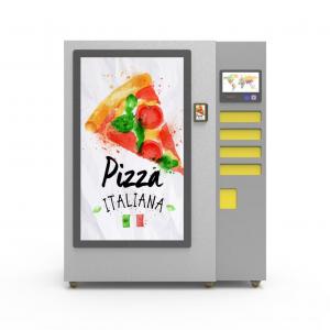 Buy cheap 4 Micro Oven Heating Automated Frozen Pizza Vending Machine Debit Card Credit Card Operated product