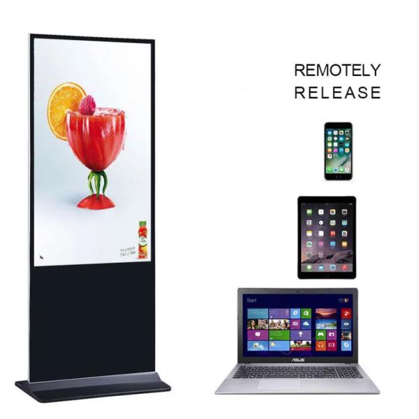 55 Inch android LCD AD Display Indoor Kiosk Stand Alone Digital Signage with Android Operation System