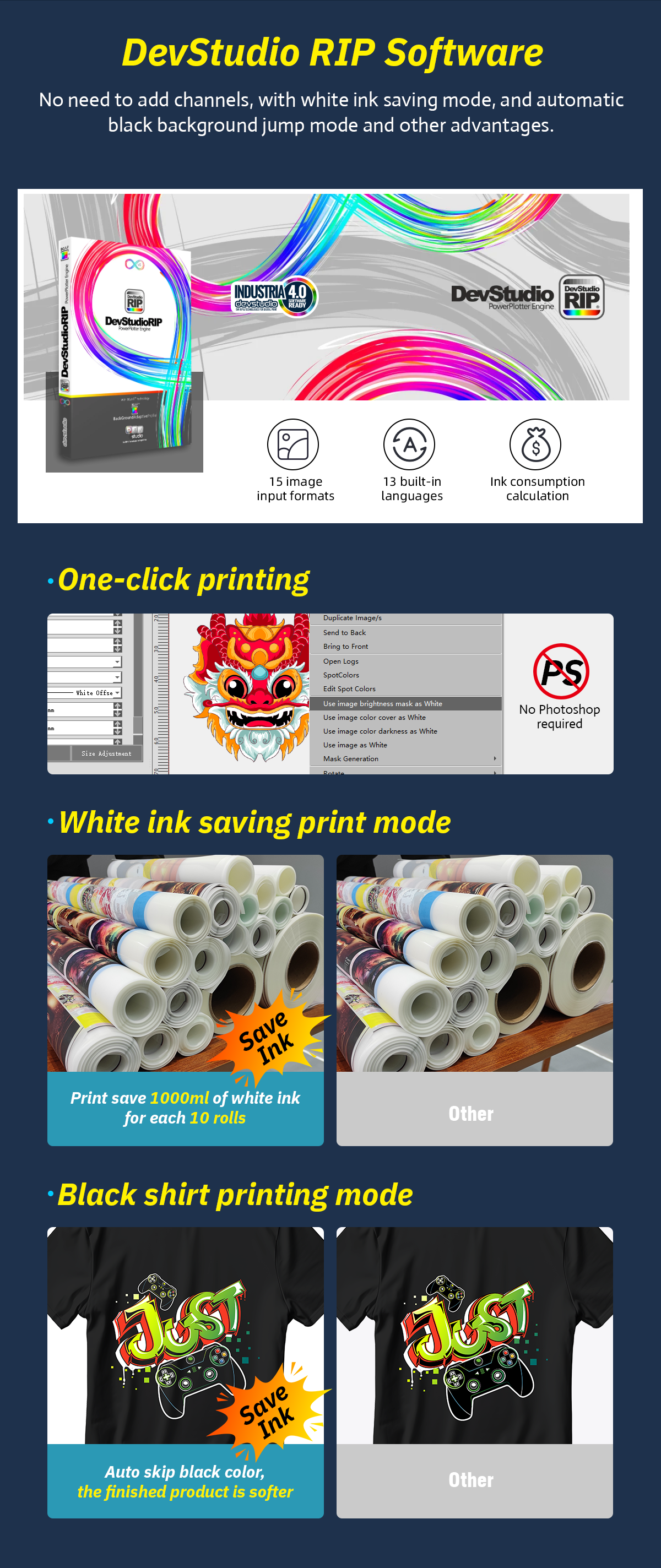 Ingani All in One 30cm I1600 Small High Resolution DTF T-shirt Textile Printer Printing Machine With Shaker Heater