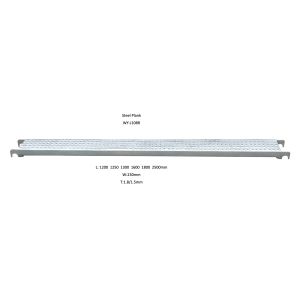 Construction Aluminum scaffold plank / board / deck Cuplock scaffolding