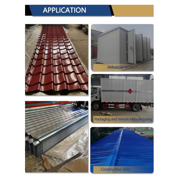 3mm Thick PPGI Roofing Sheet Galvanized Corrugated Passivation Treatment