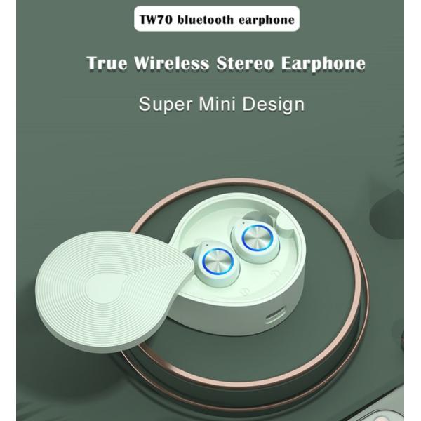 SBC AAC 123db TWS True Wireless Bluetooth Earbuds With Charging Case