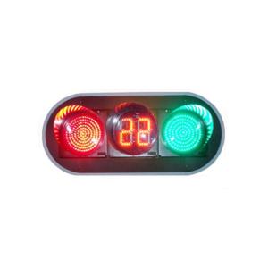 China IP65 3 Light Traffic Signal water resistant Red Yellow Green LED Color on sale