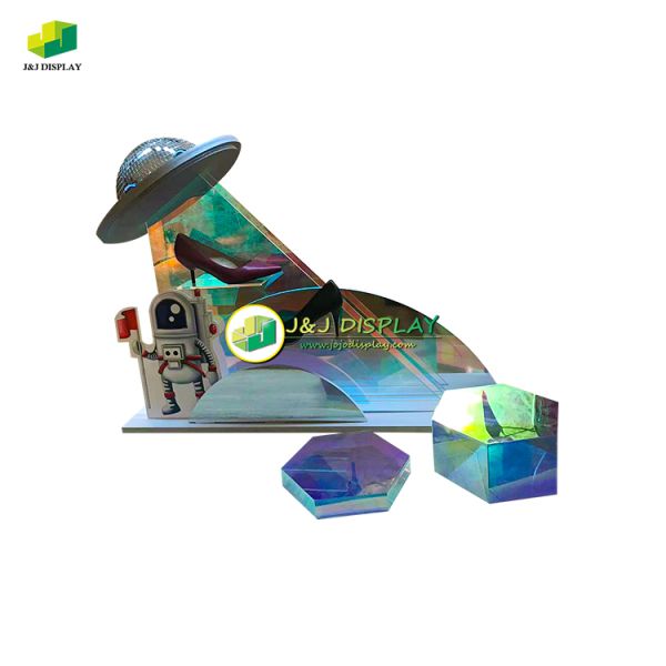 Crystal Clear Plastic Acrylic Counter Top Display Impact Resistant Lightweight