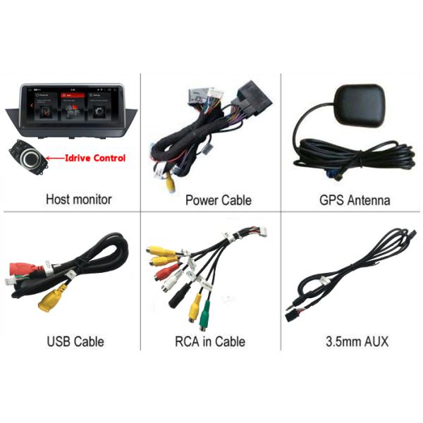BMW X1 E84 2009-2015 Android 10.0 Aftermarket radio upgrade With Orginal Screen Support Carplay BMW-1025CIC-X1