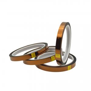 China 0.08mm ESD Kapton Tape Clean Removal Heat Resistant Polyimide Tape on sale
