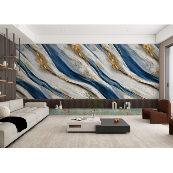Modern Luxury UV Marble Sheet Anti Scratch Wall Panel for Bathroom Kitchen Hotel Decor