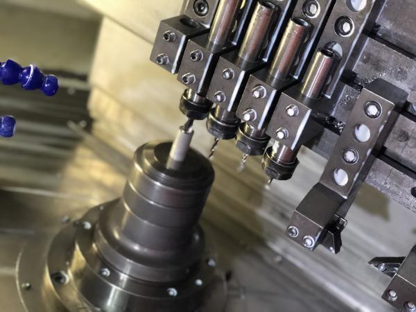 Ra 0.6 Finish 2 Shift CNC Turning Parts Brass Fountain Pens 180mm Length