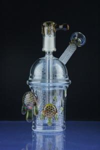 China Honey Cup glass water pipes on sale