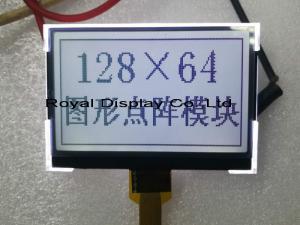 China 3V 12864 Resolution Liquid Crystal COG LCD Module Monochrome Lcd Screen on sale