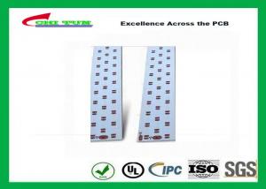 Buy cheap Long LED Lights PCB , Aluminum PCB White Solder Mask High-frequency PCB product