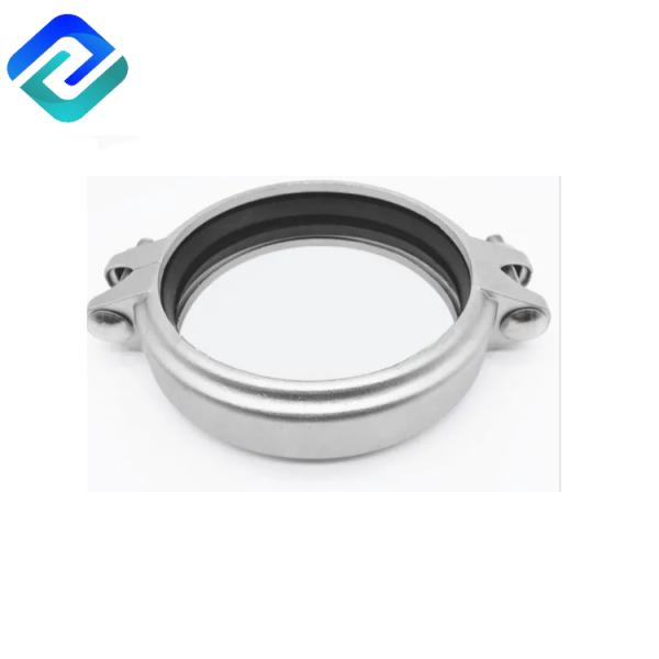 300 Series Dn40 Grooved End Coupling Plain End Pipe Coupling 3D CMM Dn10 450psi
