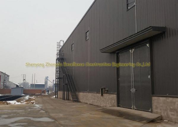 Quality Q345 Prefabricated Warehouse Steel Structure Garage ASTM BS DIN Standard for sale