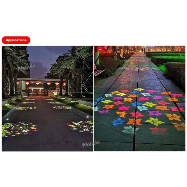 Outdoor logo Gobo Image Projector Manufacturers
