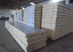 Buy cheap PU PVC polyurethane sandwich panel shockproof metal building wall panel product